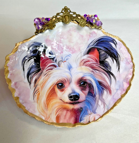 Hand crafted chinese crested - crafted,