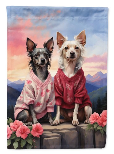 Chinese crested two hearts - chinese,